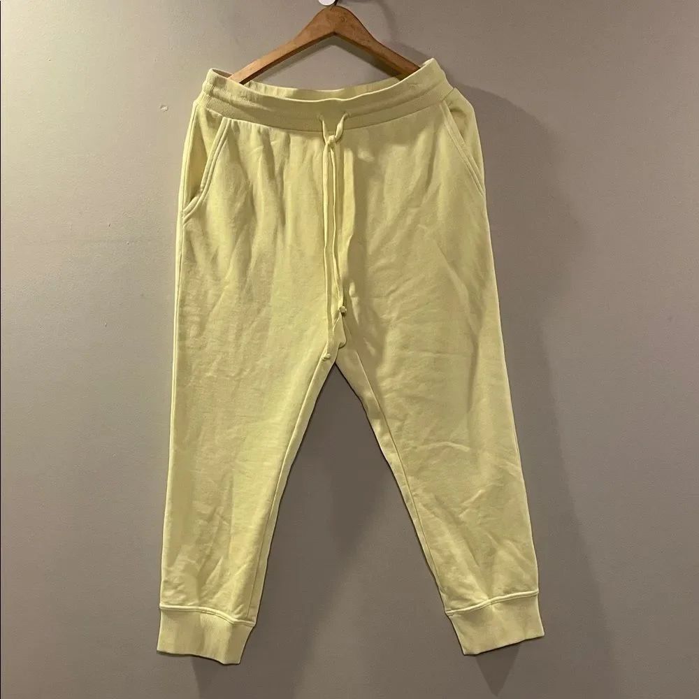 Anthropologie Yellow Joggers